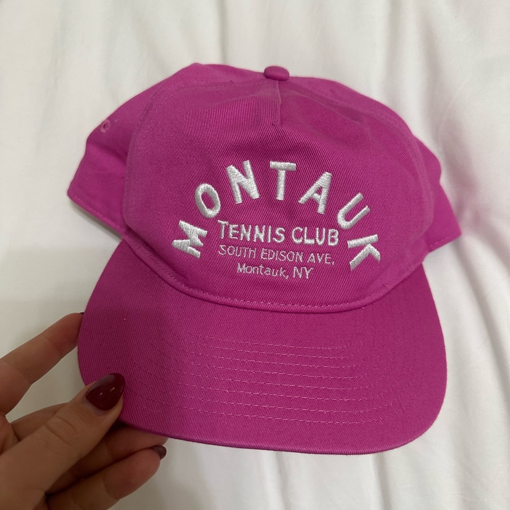 Coney Island Pink Montauk Tennis Club Hat